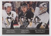 Checklist - Sidney Crosby, Marc-Andre Fleury, Evgeni Malkin