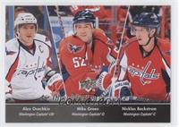 Checklist - Alex Ovechkin, Mike Green, Nicklas Backstrom