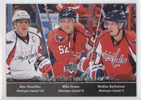 Checklist - Alex Ovechkin, Mike Green, Nicklas Backstrom