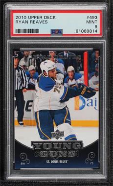 2010-11 Upper Deck - [Base] #493 - Young Guns - Ryan Reaves [PSA 9 MINT]