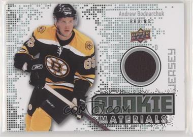 2010-11 Upper Deck - Rookie Materials - Jersey #RM-AB - Andrew Bodnarchuk