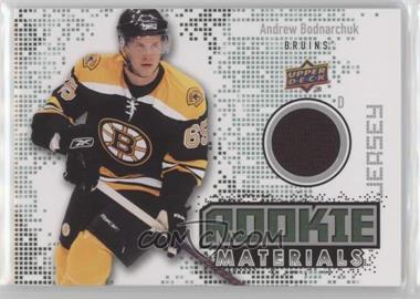 2010-11 Upper Deck - Rookie Materials - Jersey #RM-AB - Andrew Bodnarchuk