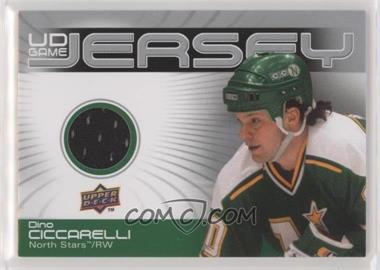 2010-11 Upper Deck - UD Game Jersey Series 1 #GJ-DC - Dino Ciccarelli