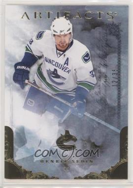 2010-11 Upper Deck Artifacts - [Base] - Gold #58 - Henrik Sedin /35 [EX to NM]