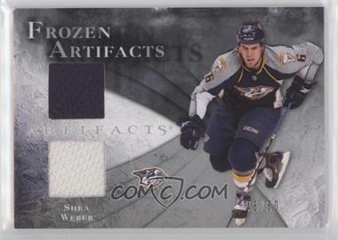 2010-11 Upper Deck Artifacts - Frozen Artifacts Jersey - Silver #FA-SW - Shea Weber /50