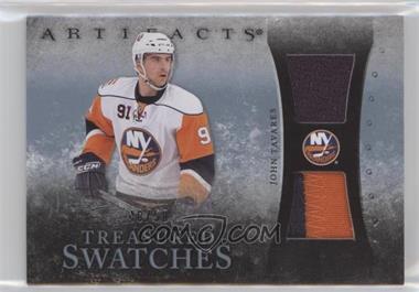 2010-11 Upper Deck Artifacts - Treasured Swatches - Blue Jersey/Patch #TS-TA - John Tavares /50 [Noted]