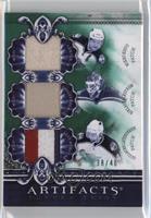 Mikko Koivu, Niklas Backstrom, Guillaume Latendresse #/40