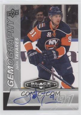 2010-11 Upper Deck Black Diamond - Gemography #G-JT - John Tavares