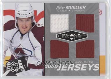 2010-11 Upper Deck Black Diamond - Quad Jerseys #QJ-PM - Peter Mueller