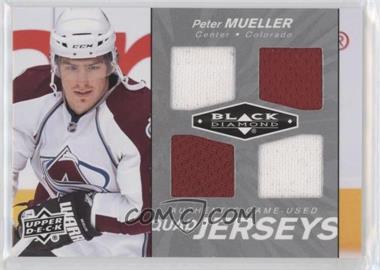 2010-11 Upper Deck Black Diamond - Quad Jerseys #QJ-PM - Peter Mueller