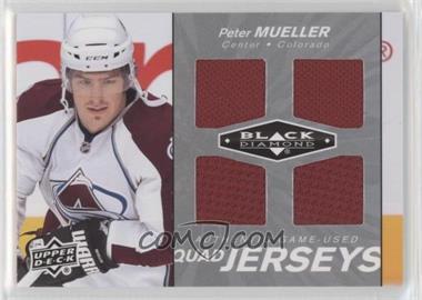 2010-11 Upper Deck Black Diamond - Quad Jerseys #QJ-PM - Peter Mueller