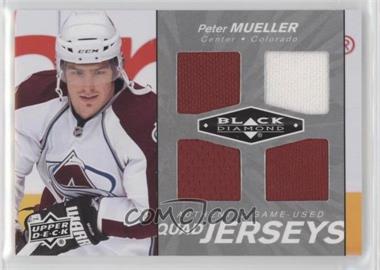 2010-11 Upper Deck Black Diamond - Quad Jerseys #QJ-PM - Peter Mueller