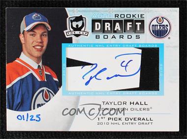 2010-11 Upper Deck The Cup - Auto Rookie Draft Boards #DB-TH - Taylor Hall /25