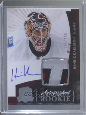 2010-11 Upper Deck The Cup - [Base] #140 - Rookie Patch Autograph - Henrik Karlsson /249