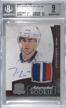 2010-11 Upper Deck The Cup - [Base] #178 - Rookie Patch Autograph - Jordan Eberle /99 [BGS 9 MINT]