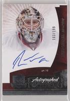 Autographed Rookie - Robin Lehner [EX to NM] #/199