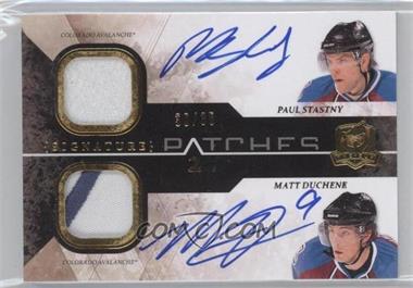 2010-11 Upper Deck The Cup - Dual Signature Patches #SP2-SD - Paul Stastny, Matt Duchene /35