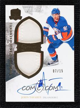 2010-11 Upper Deck The Cup - Emblems of Endorsement #EE-JT - John Tavares /15