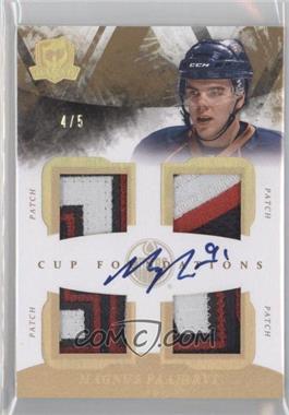 2010-11 Upper Deck The Cup - Foundations Quadruple Jersey - Patches Autograph #CF-MP - Magnus Paajarvi /5