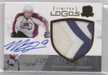 2010-11 Upper Deck The Cup - Limited Logos Autographs #LL-DU - Matt Duchene /50