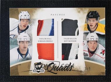 2010-11 Upper Deck The Cup - Quads Jerseys - Patches #C4-ROOKF - Taylor Hall, Tyler Seguin, Jordan Eberle, Jeff Skinner /5