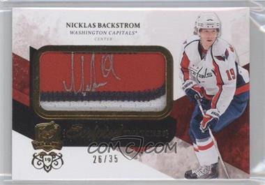 2010-11 Upper Deck The Cup - Scripted Swatches #SS-NB - Nicklas Backstrom /35