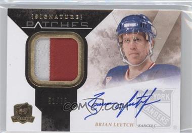 2010-11 Upper Deck The Cup - Signature Patches #SP-BL - Brian Leetch /75