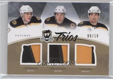 2010-11 Upper Deck The Cup - Trios Jerseys - Patches #C3-BEES - Tyler Seguin, Jordan Caron, Zach Hamill /10