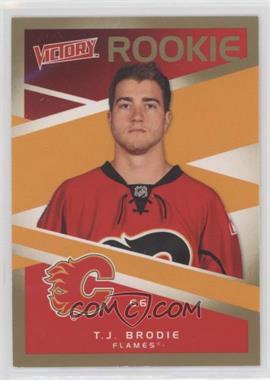 2010-11 Upper Deck Victory - [Base] - Gold #329 - T.J. Brodie