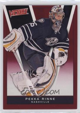 2010-11 Upper Deck Victory - [Base] - Red #109 - Pekka Rinne