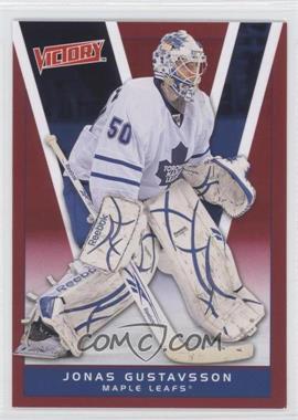 2010-11 Upper Deck Victory - [Base] - Red #180 - Jonas Gustavsson