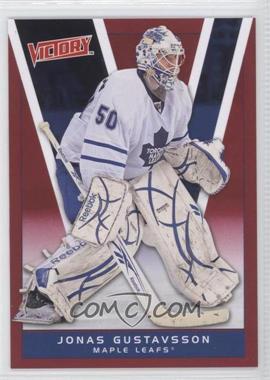 2010-11 Upper Deck Victory - [Base] - Red #180 - Jonas Gustavsson