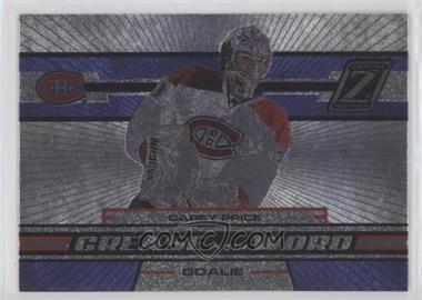 2010-11 Zenith - Crease is the Word #3 - Carey Price