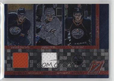 2010-11 Zenith - Mozaics - Double Materials #9 - Jordan Eberle, Magnus Paajarvi, Taylor Hall