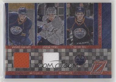 2010-11 Zenith - Mozaics - Double Materials #9 - Jordan Eberle, Magnus Paajarvi, Taylor Hall