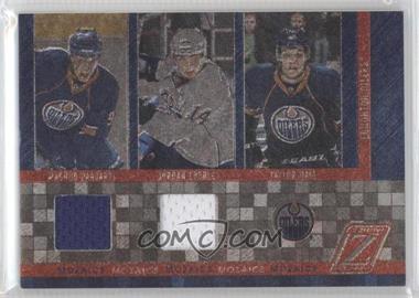 2010-11 Zenith - Mozaics - Double Materials #9 - Jordan Eberle, Magnus Paajarvi, Taylor Hall