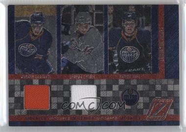 2010-11 Zenith - Mozaics - Double Materials #9 - Jordan Eberle, Magnus Paajarvi, Taylor Hall