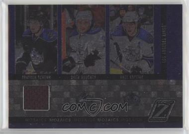 2010-11 Zenith - Mozaics - Single Materials #10 - Anze Kopitar, Brayden Schenn, Drew Doughty