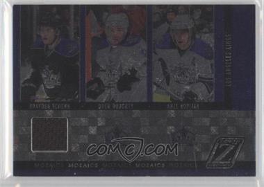 2010-11 Zenith - Mozaics - Single Materials #10 - Anze Kopitar, Brayden Schenn, Drew Doughty