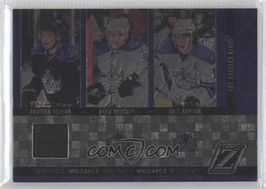 2010-11 Zenith - Mozaics - Single Materials #10 - Anze Kopitar, Brayden Schenn, Drew Doughty