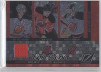 Martin Brodeur, Mattias Tedenby, Zach Parise