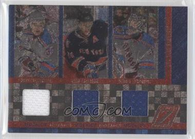 2010-11 Zenith - Mozaics - Triple Materials #15 - Henrik Lundqvist, Mats Zuccarello, Ryan Callahan