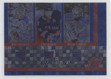 2010-11 Zenith - Mozaics #15 - Henrik Lundqvist, Mats Zuccarello, Ryan Callahan