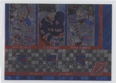 2010-11 Zenith - Mozaics #15 - Henrik Lundqvist, Mats Zuccarello, Ryan Callahan