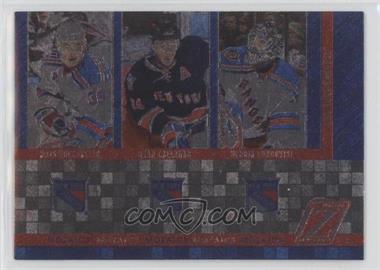 2010-11 Zenith - Mozaics #15 - Henrik Lundqvist, Mats Zuccarello, Ryan Callahan