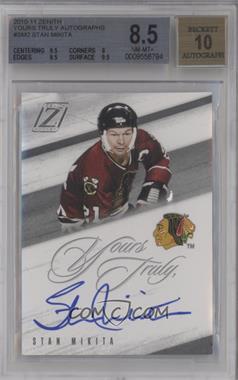 2010-11 Zenith - Yours Truly, Autographs #SM.1 - Stan Mikita [BGS 8.5 NM‑MT+]