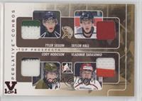 Tyler Seguin, Taylor Hall, Cody Hodgson, Vladimir Tarasenko #/1