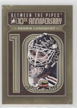 2011-12 In the Game Between the Pipes - 10th Anniversary #BTPA-17 - Henrik Lundqvist