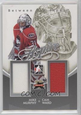 2011-12 In the Game Between the Pipes - Aspire - Silver #AS-06 - Mike Murphy, Cam Ward /140