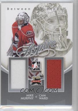 2011-12 In the Game Between the Pipes - Aspire - Silver #AS-06 - Mike Murphy, Cam Ward /140